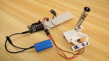 3D Printed Time-plotting Robot