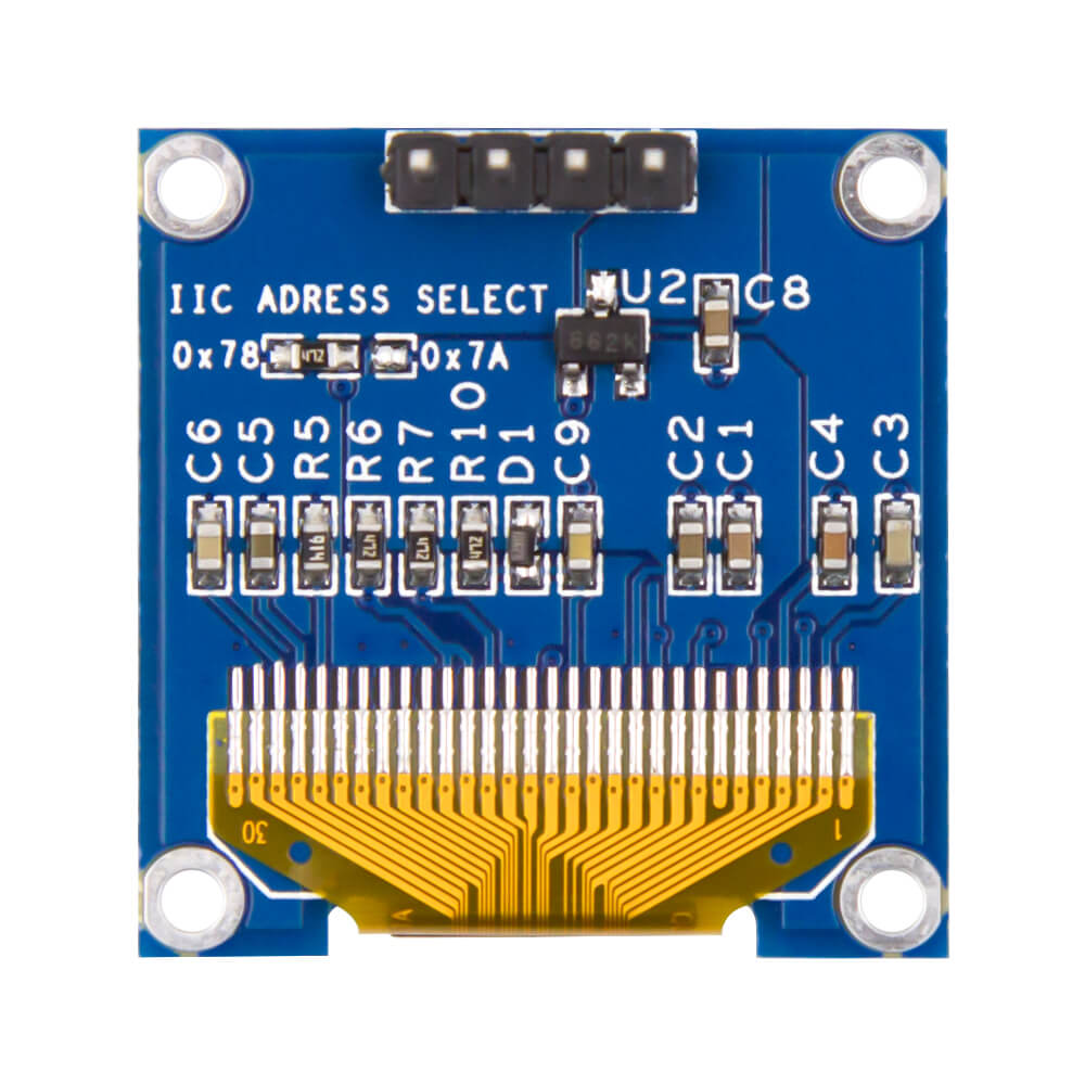 Blue I2C IIC OLED LCD Module