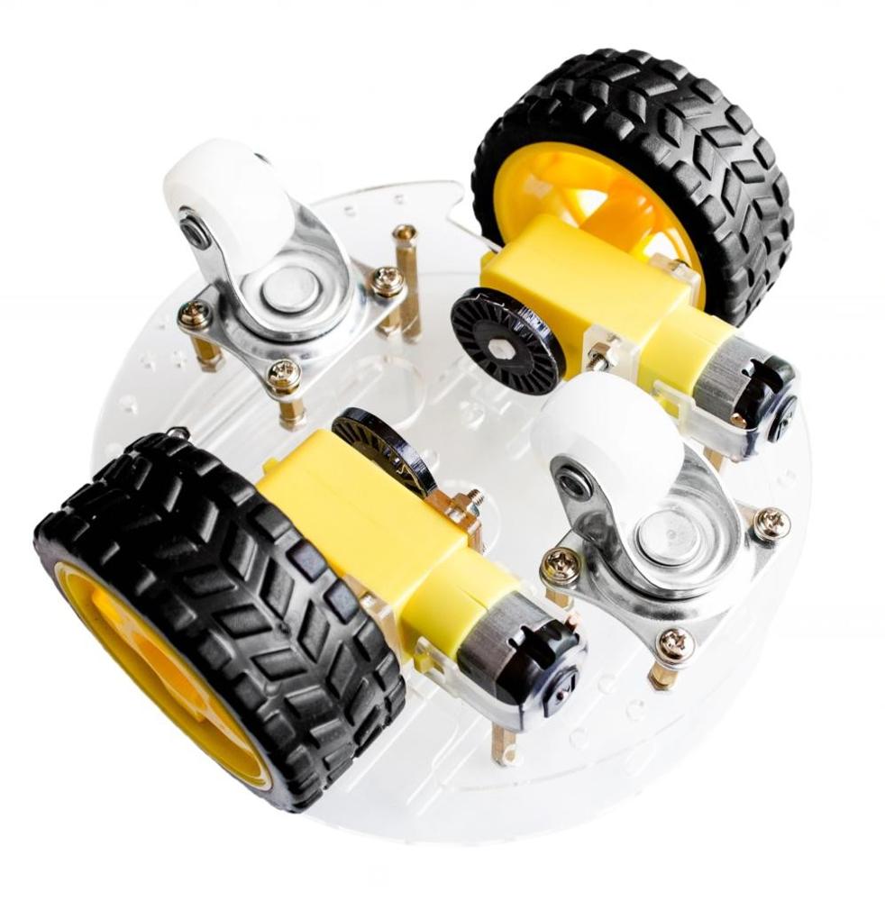 2WD Robot Smart Car Chassis DIY Kits Intelligent Engine Arduino Raspberry  Pi