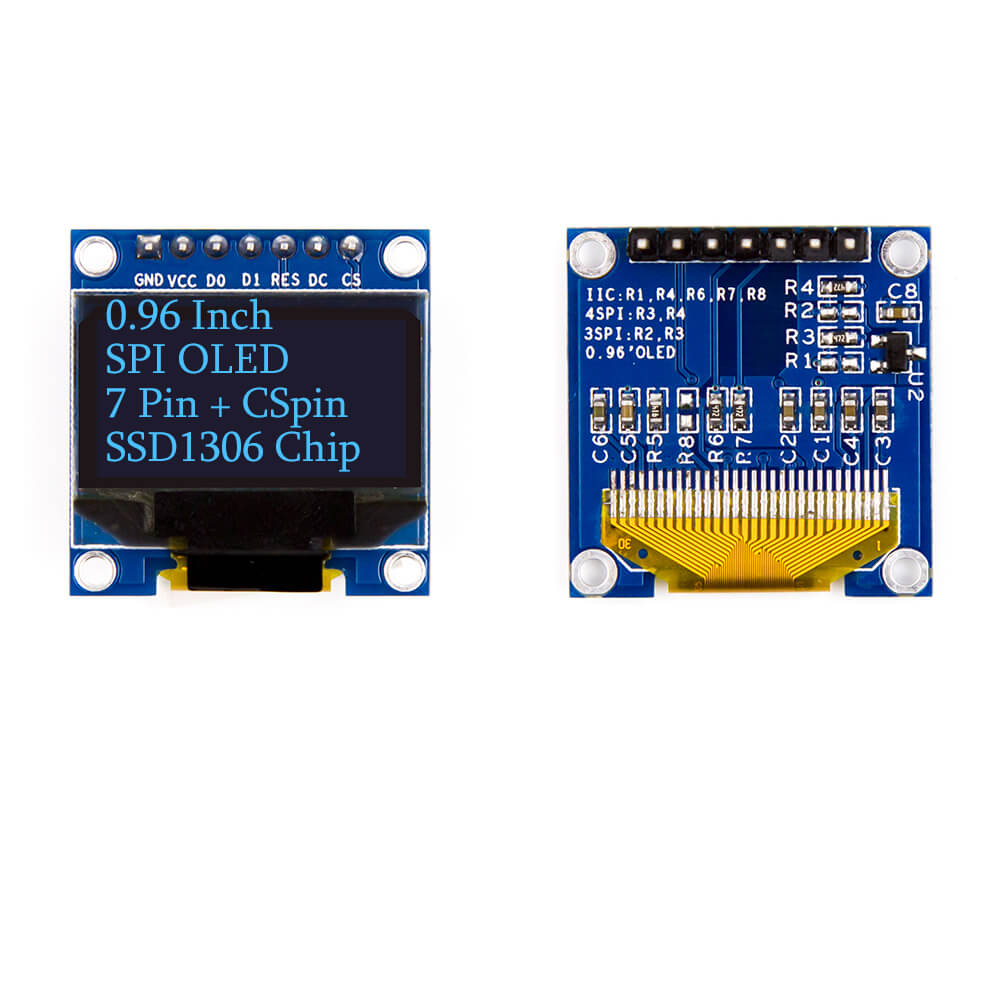 Blue SPI OLED LCD Module – Kuongshun Electronic Shop