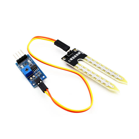 Moisture Meter For Plants 10 Pieces Of LM393 3.3V-5V Soil Moisture ...